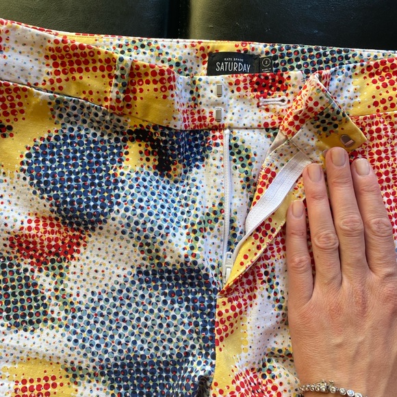 Kate Spade Saturday floral dot skinny pant - Picture 3 of 3